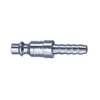Xhnotion Nickel-Plated Stainless Steel Barb Plug Coupling