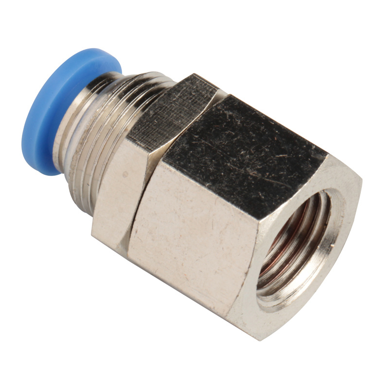 Xhnotion Pneumatic Push in Bulkhead Female Air Hose Fitting