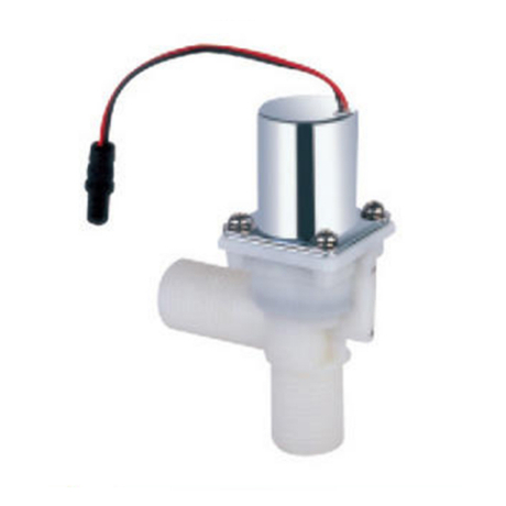 Plastic Male Thread Dia Water Pulse Electric Bi-Stable Solenoid Valve with Ce1674