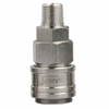 Sabo Xhnotion 1/4, 3/8, 1/2 Male Socket Stainless Steel SS304 Quick Coupling, Air Coupler, Compressor Pneumatic Coupling