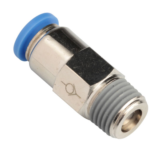 Air Fitting Straight Male Connector Stop Fitting with Bsp Thread