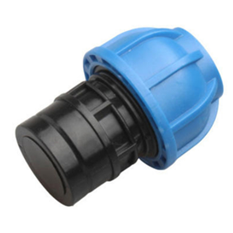 Plastic Plumbing Push-to-Connect Fitting End Cap Adapter for Compressed Air