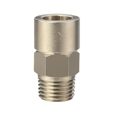 Anti-Spark Push in Fittings Flame Resistance Automotive Male Straight
