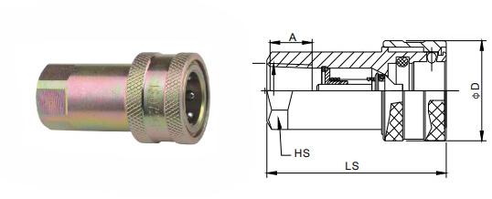 Hydraulic Oil Quick Coupling