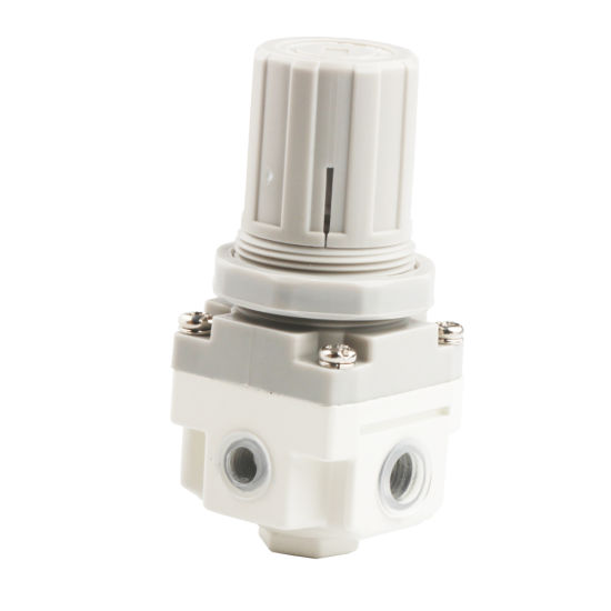 550 Flow Rate SMC-Equivalent Type White Air Regulator with Pressure Switch