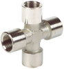 Nickel Plated Brass Fittings Manufacturer - Xhnotion 4-way