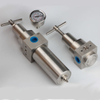 Pneumatic Stainless Steel Compressed Air Filter and Regulator with Gauge