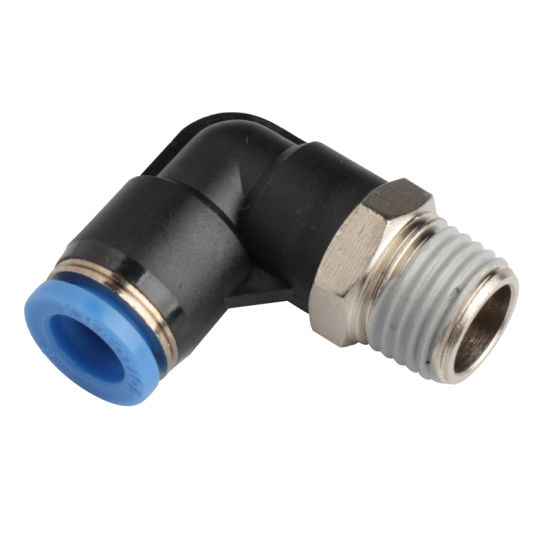 Xhnotion - Pneumatic Push in Male Elbow Air Hose Fittings with 100% Tested