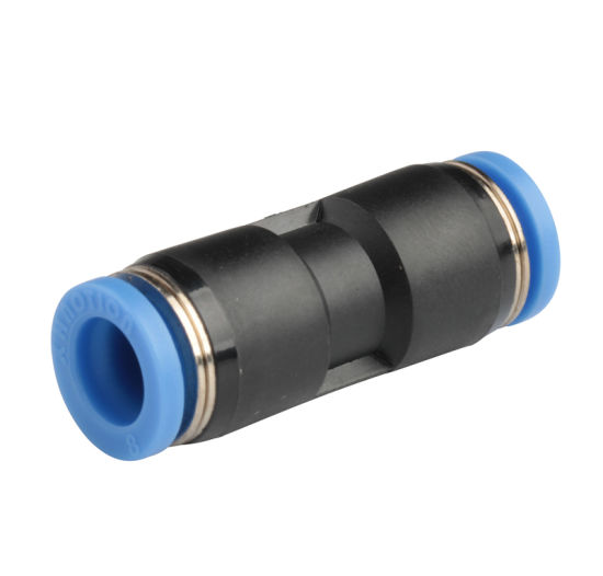 Xhnotion Pneumatic Plastic Push to Connect Union Straight Air Hose Fittings